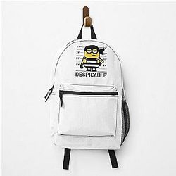 Despicable Me Minion Bad Guy Mugshot Backpack