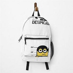 Despicable Me Minion Bad Guy Mugshot Backpack