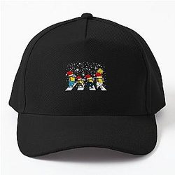 Minions Walk in Christmas Baseball Cap