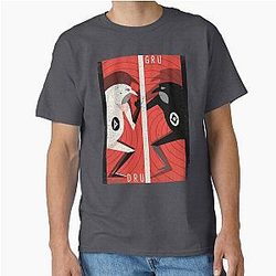 Despicable Me Minions Gru Face Off Classic T-Shirt