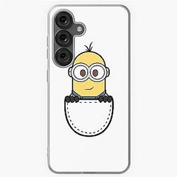 Minions Kevin In Pocket Samsung Galaxy Soft Phone Case