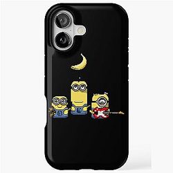 8-bit Minions iPhone Tough Case