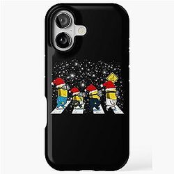 Minions Walk iPhone Christmas Tough Case