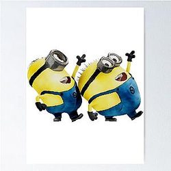 Minion Running Poster