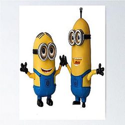 Minions Dancing Poster