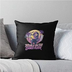 Despicable Me Minion Tropical Dance Trouble Throw Pillow