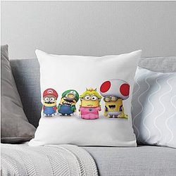 Lovely Minions Throw Pillow