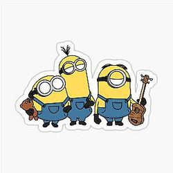 Minions: Bob, Kevin & Stuart Sticker