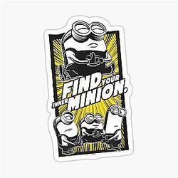 Find Minion Stickers