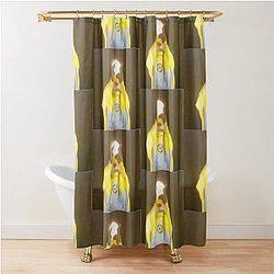 Minions TikTok Shower Curtain