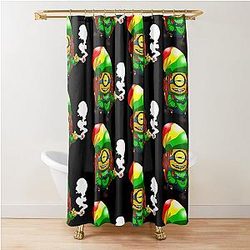 Minions Smoker Color Shower Curtain