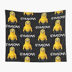 Gym Minions Tapestry