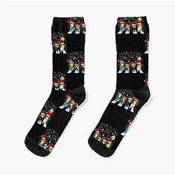 Minions Walk in Christmas Socks