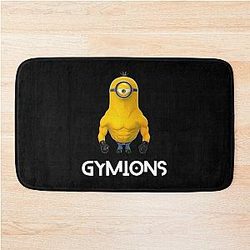 Gym Minions Bath Mat