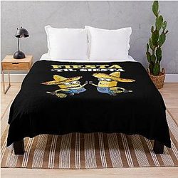 Despicable Me Minion Fiesta Graphic Throw Blanket