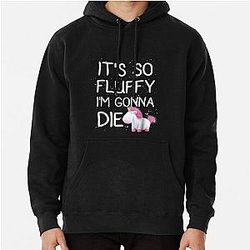 Despicable Me Minions It's So Fluffy Unicorn Graphic T-Shirt Pullover Hoodie