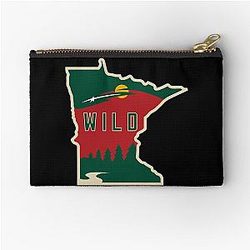 Minnesota Wild Zipper Pouch