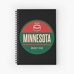 Art of Minnesota Wild Notebook