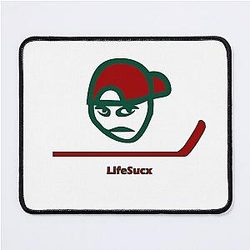 Minnesota Wild - Life Angry Guy Mouse Pad