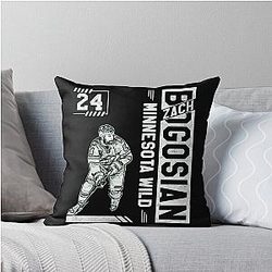 Art For Minnesota Wild Throw Pillow