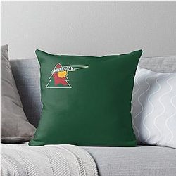 Minnesota Wild Tree Logo Throw Pillow