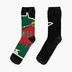 Art Minnesota Wild Socks