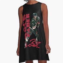Minnesota Wild A-Line Dress