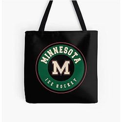 Minnesota Wild All Over Print Tote Bag