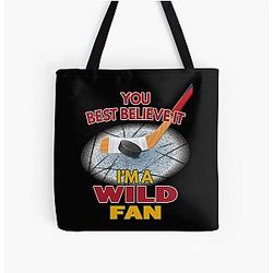 Minnesota Wild All Over Print Tote Bag