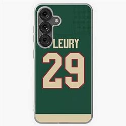 Minnesota Wild Marc-Andre Fleury Home Jersey Phone Case for Samsung Galaxy