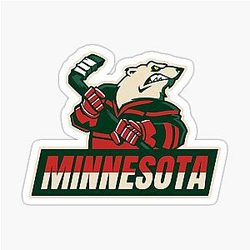 Art Minnesota Wild Sticker