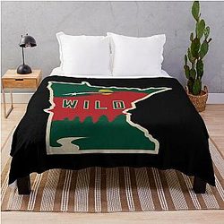 Minnesota Wild Throw Blanket