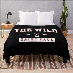 Minnesota Wild Throw Blanket