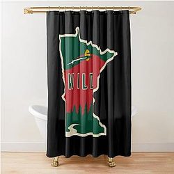 Art - Minnesota Wild Shower Curtain