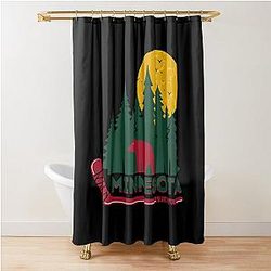 Art Shower Curtain for Minnesota Wild