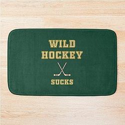 Minnesota Wild Hockey Bath Mat