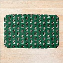 Minnesota Wild 8-bit Retro Pixel Art Videogame Player Bath Mat