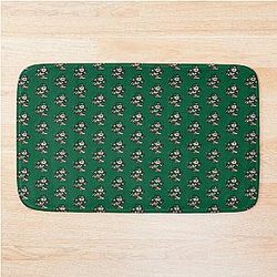 Minnesota Wild 8-bit Retro Pixel Art Videogame Player Bath Mat