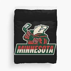 Art for the Minnesota Wild Duvet Cover