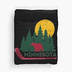 Art - Minnesota Wild Duvet Cover