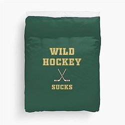 Minnesota Wild Hockey Duvet Cover