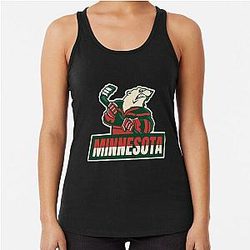 Art Minnesota Wild Racerback Tank