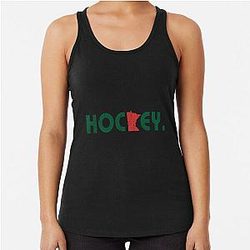 Art Minnesota Wild Racerback Tank Top