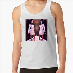 Miracle Watts has her own brand Miracle Watts Tank Tops