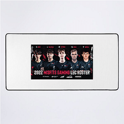 Misfits Gaming competed in Worlds 2017 Misfits Gaming Mouse Pads