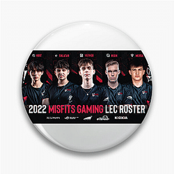 Misfits Gaming competed in Worlds 2017 Misfits Gaming Pins