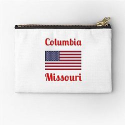 Columbia Missouri Stylish Prints Zipper Pouch