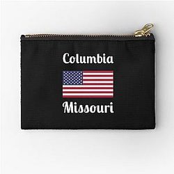 Columbia Missouri Stylish Zipper Pouch