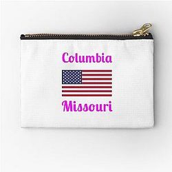 Columbia Missouri Stylish Zipper Pouch