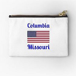 Columbia Missouri Stylish Zipper Pouch